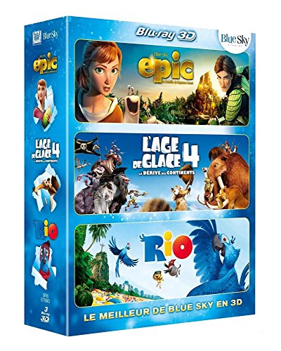 Meilleur De La 3d Blue Sky : Epic + L'age De Glace 4 + Rio - Pack