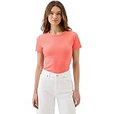 Gap Womens Short Sleeve Ribbed Tee
