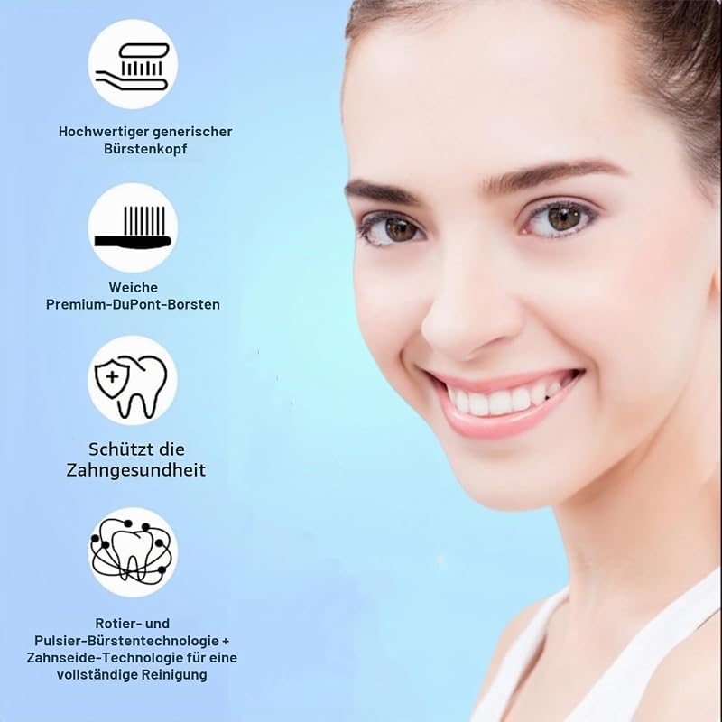 Aufsteckbürsten Kompatibel mit Oral B Braun Elektrische Zahnbürste