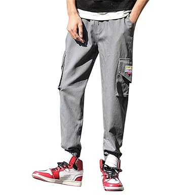 VPASS Pantalones Vaquero para Hombre, Pantalones Casuales Moda ...