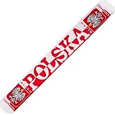 Polska Authentic Poland Woven Soccer Scarf
