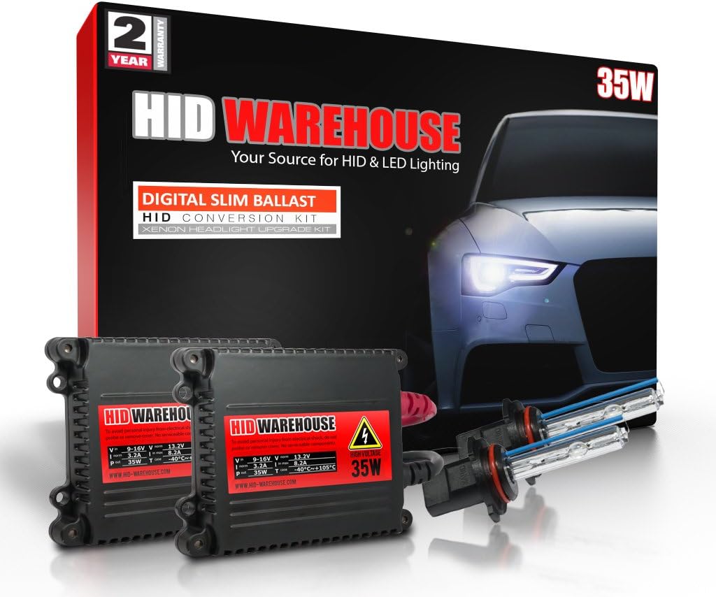 HIDWarehouse® 35W HID Xenon Conversion Kit with Premium Slim Ballast
