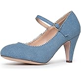 J. Adams Honey Mary Jane Women's Oxford Pumps