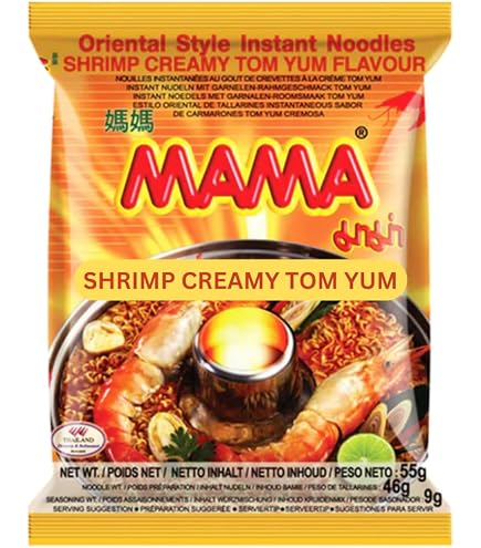 Amazon.com: Mama Oriental Style Instant Noodles, Shrimp Flavor, 5