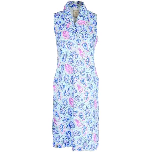 ariel blue dress disney Simply Southern Juniors Oyster Printed Dress, Small