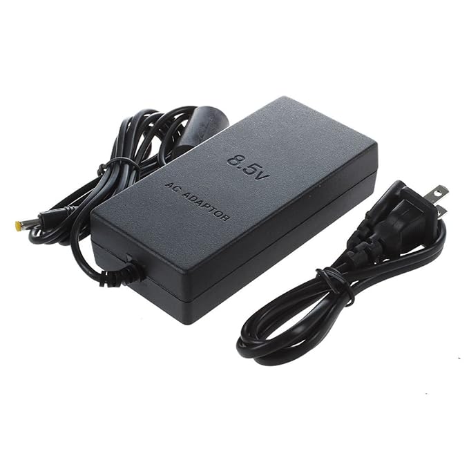 SODIAL(R) Power Cord Slim AC Adapter Charger Supply for Sony PS2