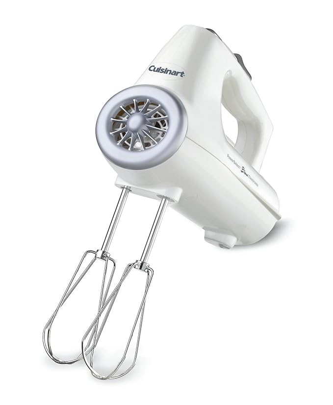 Cuisinart CHM-3 Electronic Hand Mixer 3-Speed, White DISCONTINUED BY MANUFACTURER