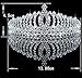 SudaTek Novelty Princess Tiara Sparkle Crystal Rhinestone Kid's Crown Birthday Glitter Tiara with Comb
