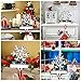 Aytai 3D Snowflake Christmas Stocking Hanger Christmas Decorations for Home, Holiday Xmas Supplies