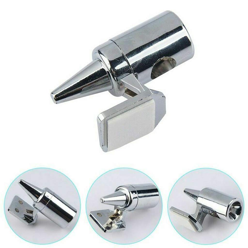 yeyeo Multicolor Deer Whistle Deer Alert Whistle for Vehicles,Detachable, Non-Electric,Avoid Deer collisions Animal Warning Whistle Safety Alarm (4pc Black+Silver)