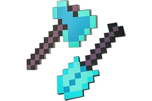 MLKGZ Axe and Shovel Toys,Game Transforming Kids Role-Play Accessory,Halloween,Christmas,Party Gifts for Video Game Fans