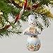 Hallmark Keepsake Christmas Ornament 2018 Year Dated, Snowman and Gingerbread House Snowtop Lodge Ginger N. Sweethaus Series #14