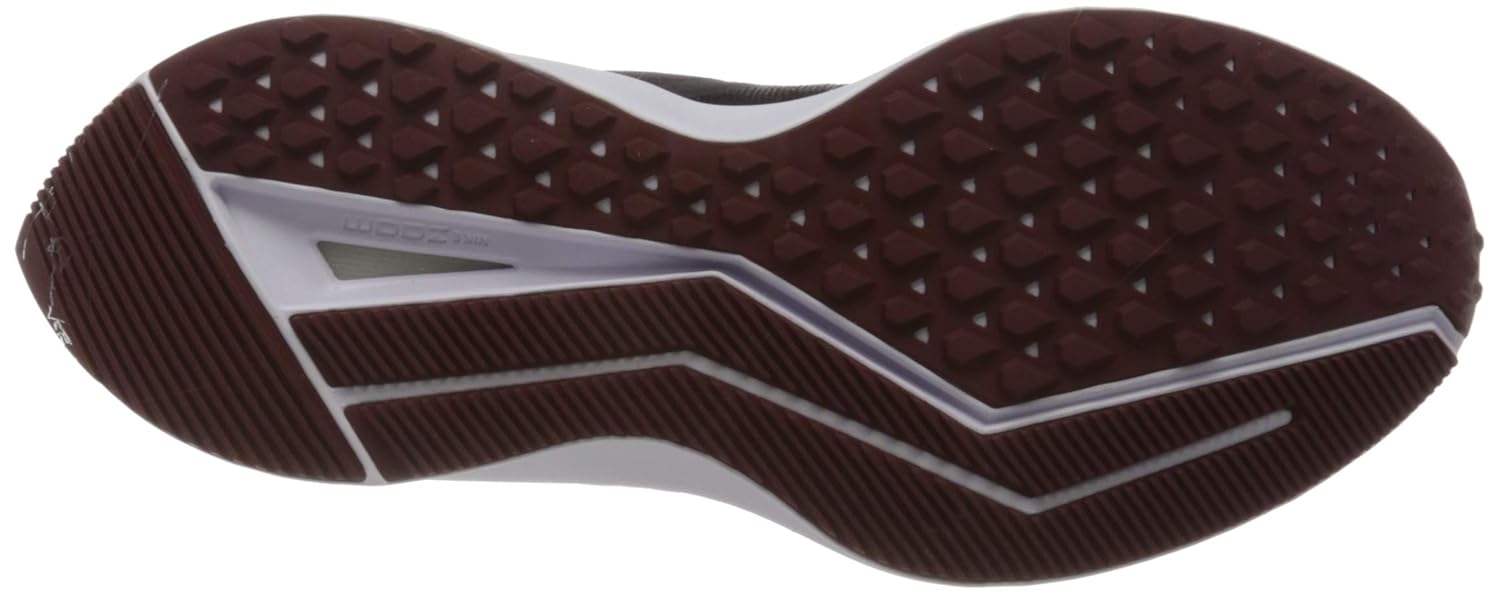 nike women's zoom winflo 6 running shoes burgundy ash