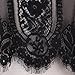 Finelook New Womens Fashion Slim Fit Lace Long Sleeve Crop Top Shirt (M)