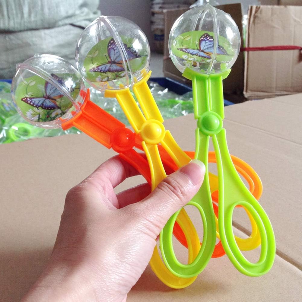 Shuohu 1 Piece Bug Insects Catcher | Handy Scoopers Scissors Multifunctional Bug Collector,Educational Science Kits Toy for Kids Random Color