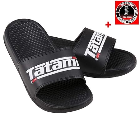 Tatami Fightwear Sliders Badeschuhe - Badeschlappen Badelatschen Duschschuhe Strandschuhe Mattenschuhe Rutschfest für Herren