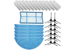 HACOBEST Accessories for ILIFE V3/V3s/V3S PRO/V5/V5s/V5s Pro/V5s Pro 2/V5s Plus/Noisz S5 Pro Robot Vacuum Cleaner ILIFE v5s pro Replacement Parts