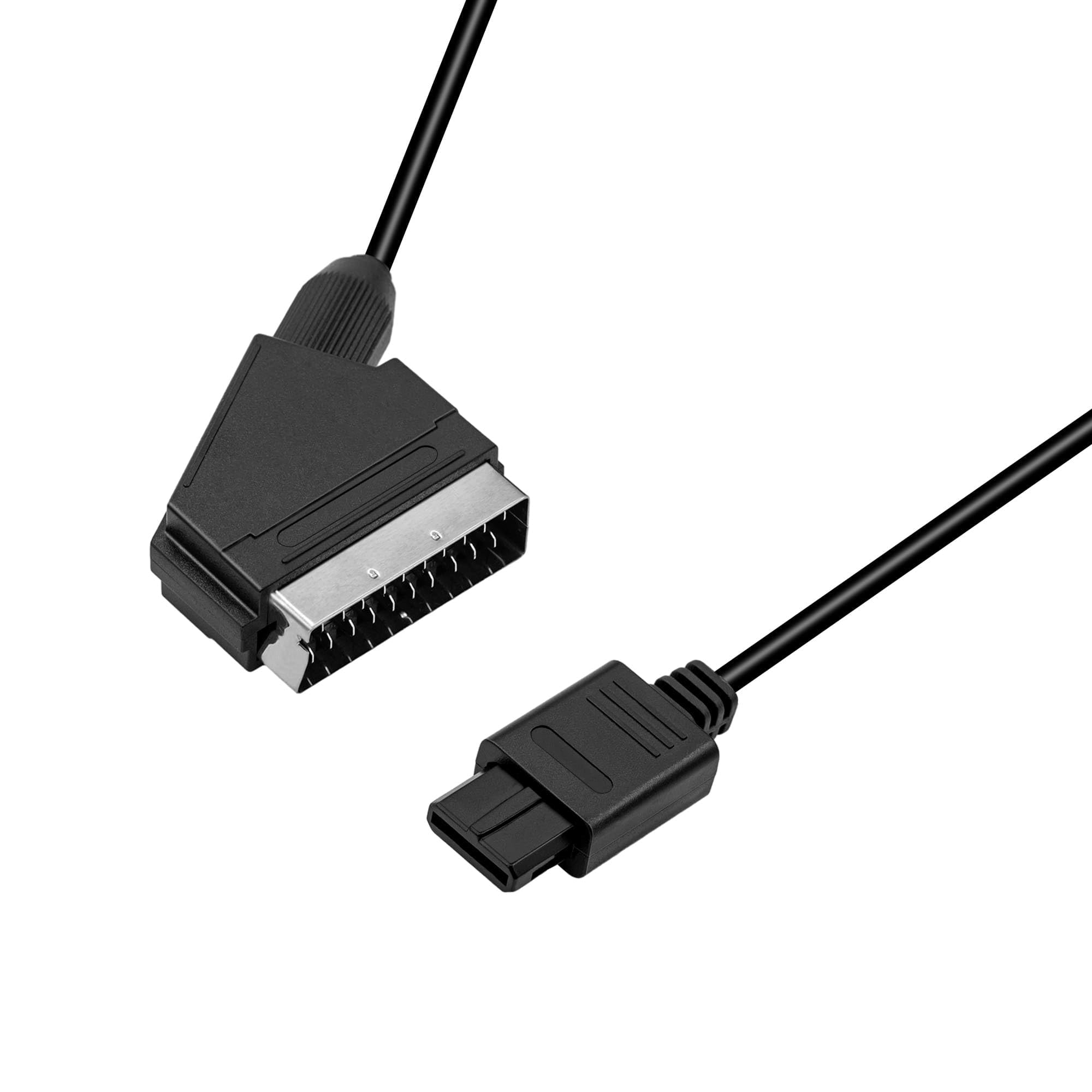 Mcbazel RGB Scart AV Cable for SNES GameCube(NGC) N64 NTSC
