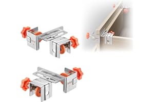 Imbot Drawer Front Installation Clamps， Adjustable Cabinet Drawer Mounting Hardware Clamps For Home Bedroom Woodworking Tools