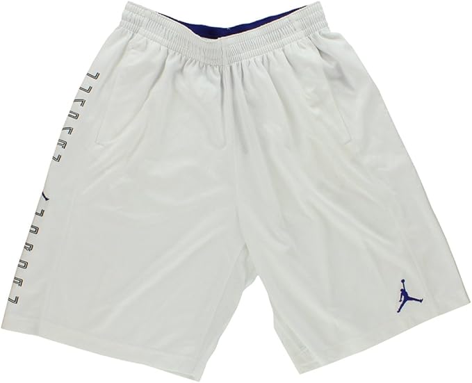 black and blue jordan shorts