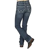 Wrangler Women's Premium Patch Mae Sits Above Hip Jean