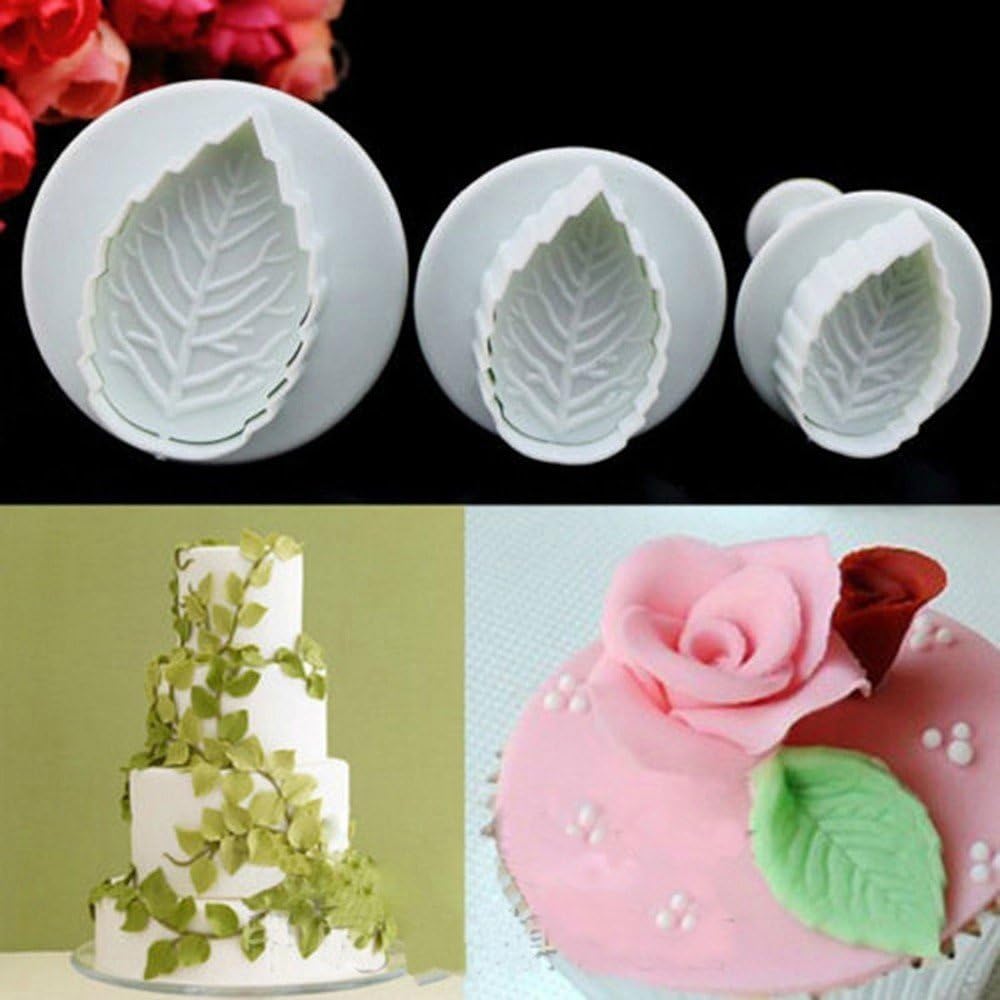 Nicebuty 3 Pieces Etoile Moule A Sucre Fondant Cake Decoration Plongeur De Gateau Blanc Diy Plastique Moule De Cuisson Par Samgreatworld Accessoires De Decoration Outils De Modelage Dwteam In