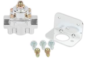 Holley 12-804 Chrome Carbureted Fuel Pressure Regulator