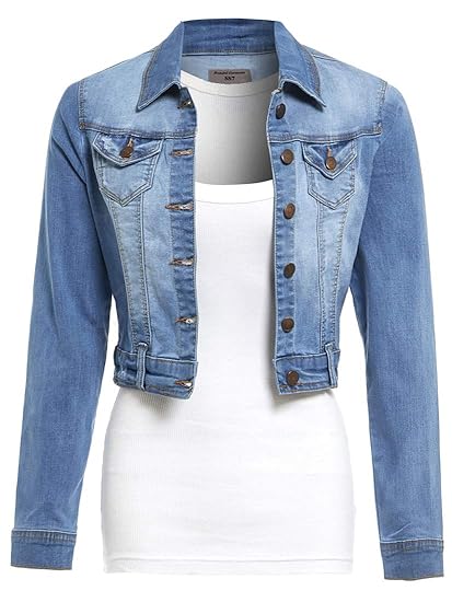 SS7 Neuer Frauen Stretch Jeansjacke, Größen eu 36-44