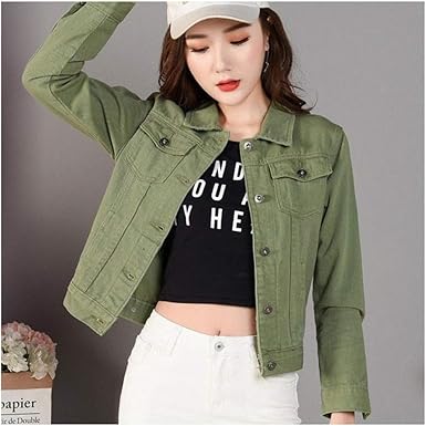 light denim jacket with black jeans