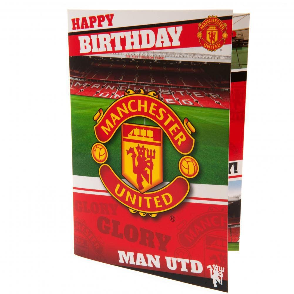 Manchester United F.C. Musical Birthday Card