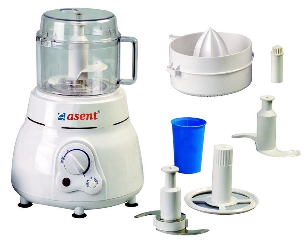 Buy asent AS981AK Plastic 650W 3in1 Food Processor with Juicer