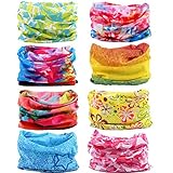 16-in-1 4/9 Pcs Multifunctional Style Yoga Sports Fashion Travel Colors Headband Seamless Neck Uv Solid Moisture Wicking Bandana Turban Scarf (style 24)