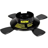 BLUEFIRE Dual-Use Camping &amp; Brazing Fuel Gas Cylinder Stand Star Shape Bottle Base Propane MAPP MAP PRO Canister Stabilizer, Accessory for Portable Welding Torch Burner Stove,Bottle not Included