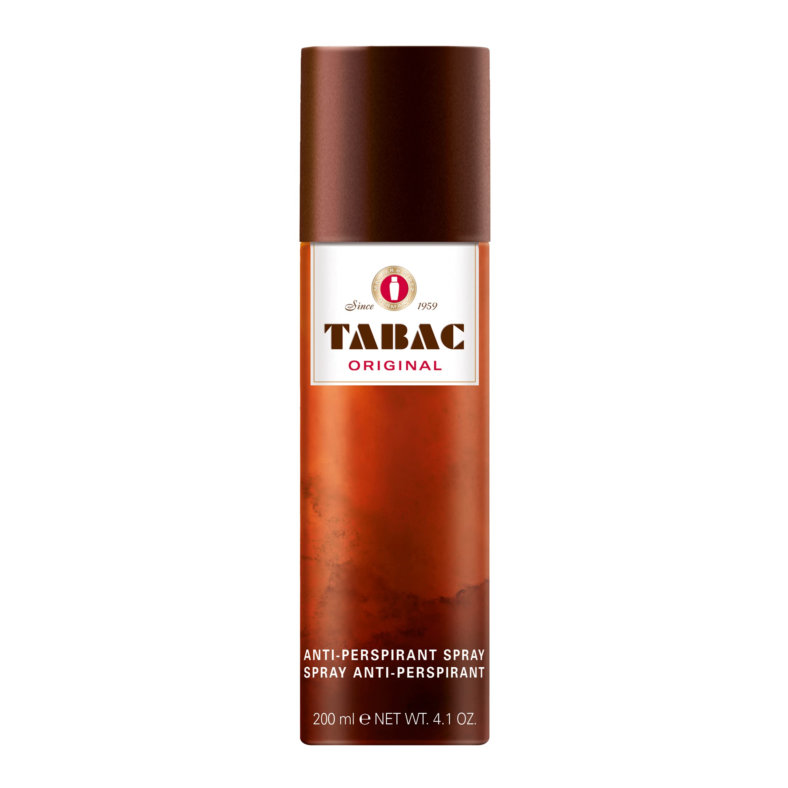 Tabac Original Anti-Perspirant Spray for Men 200ml - Long-Lasting Odour Protection with Classic Scent