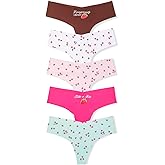 Victoria's Secret PINK Women's No Show Thong Underwear, Panties for Women (XS-XL)