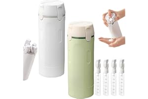 4 in 1 Travel Dispenser Bottle, 2026 New Portable Refillable Organizer with Pump for Toiletries, Travel Size Toiletries Bottl