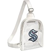 Littlearth NHL Seattle Kraken - Clear Mini Sling With Team's 3D Logo
