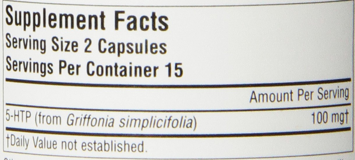 Amazon.com: Source Naturals Serene Science 5-HTP 50mg, Balanced Mood, 30 Capsules: Health & Personal Care