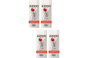 Zippo Flints 2460N 6 Genuine Flints (Pack of 4)