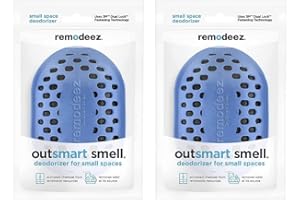 Remodeez Litter Box Deodorizer and Cat Odor Trapper, Made From Natural Renewable Coconut Shell Charcoal, Natural Air Fresheners, Odor Absorber - 2PACK