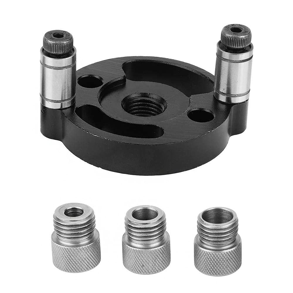 CENPEK Drilling Locator Woodworking Straight Hole Drill Locator Drill Guide Drill Positioner Hole Puncher Self-Centering Round Pin Board Woodworking Tools