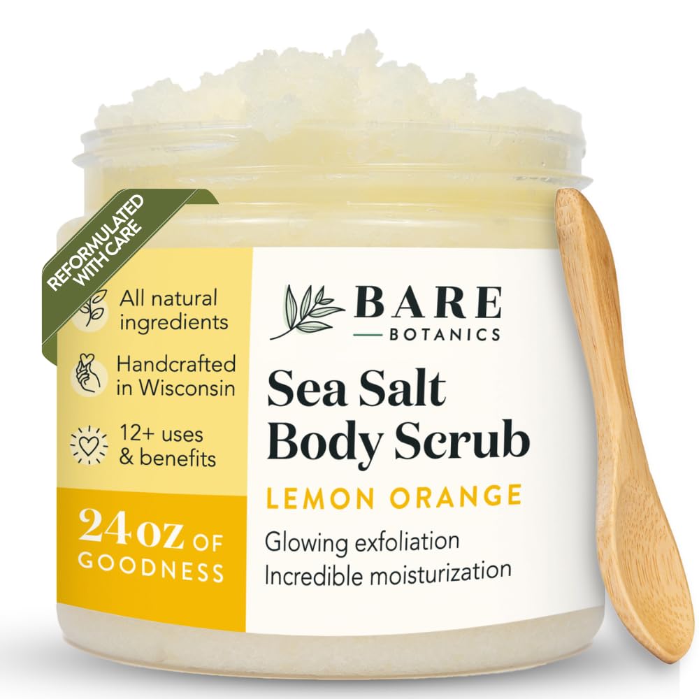 Bare Botanics Body Scrub (Lemon Citrus)