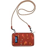 KAVU Go Time Bi-Fold Crossbody Wallet with Rope Strap