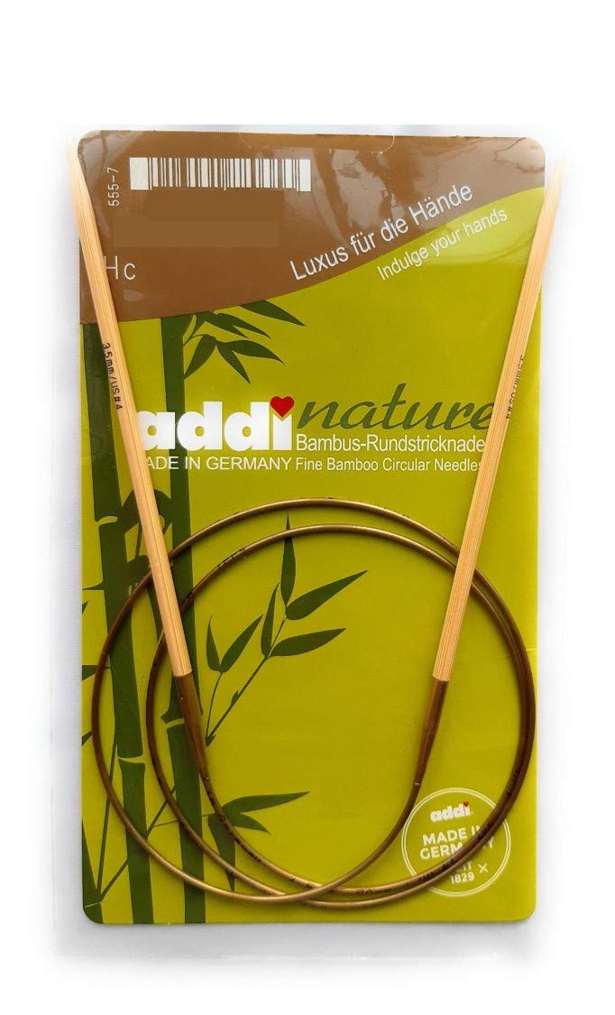 addiNature Bamboo Circular Knitting Needles 150cm 9.00mm