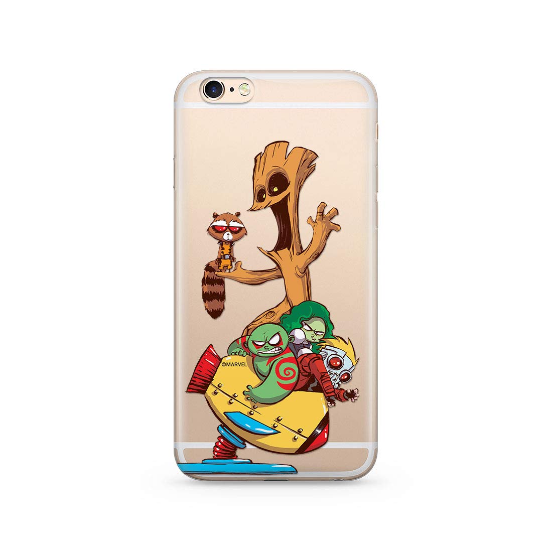 ERT GROUP Original Marvel Guardians of Galaxy 020 iPhone 6 Plus Phone Case Cover Multicoloured