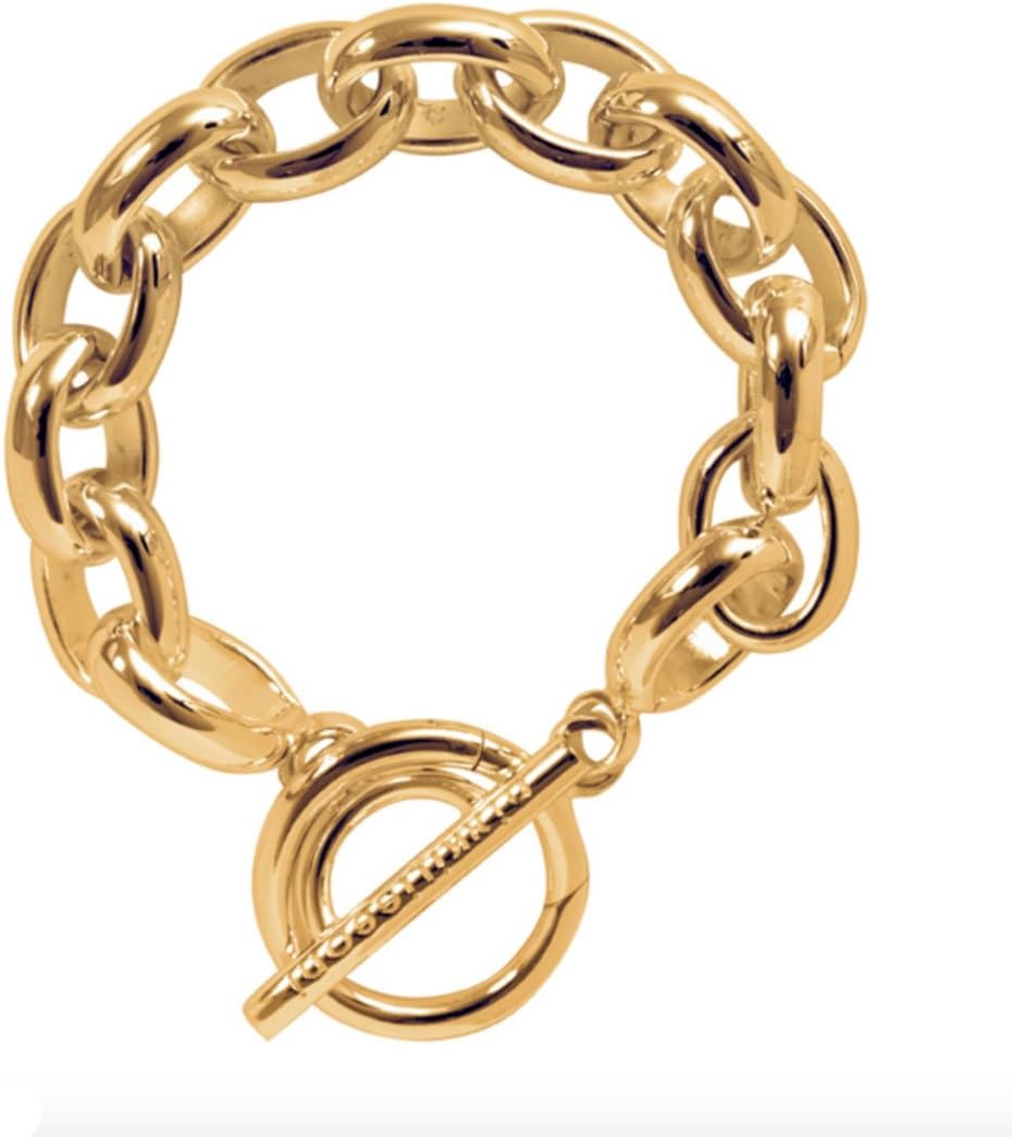 Nikki Lissoni Gold Plated Chain Bracelet BRP02G19