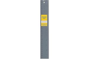 Ludwig Precision Aluminum Straight Edge Ruler, 36-INCH, Silver