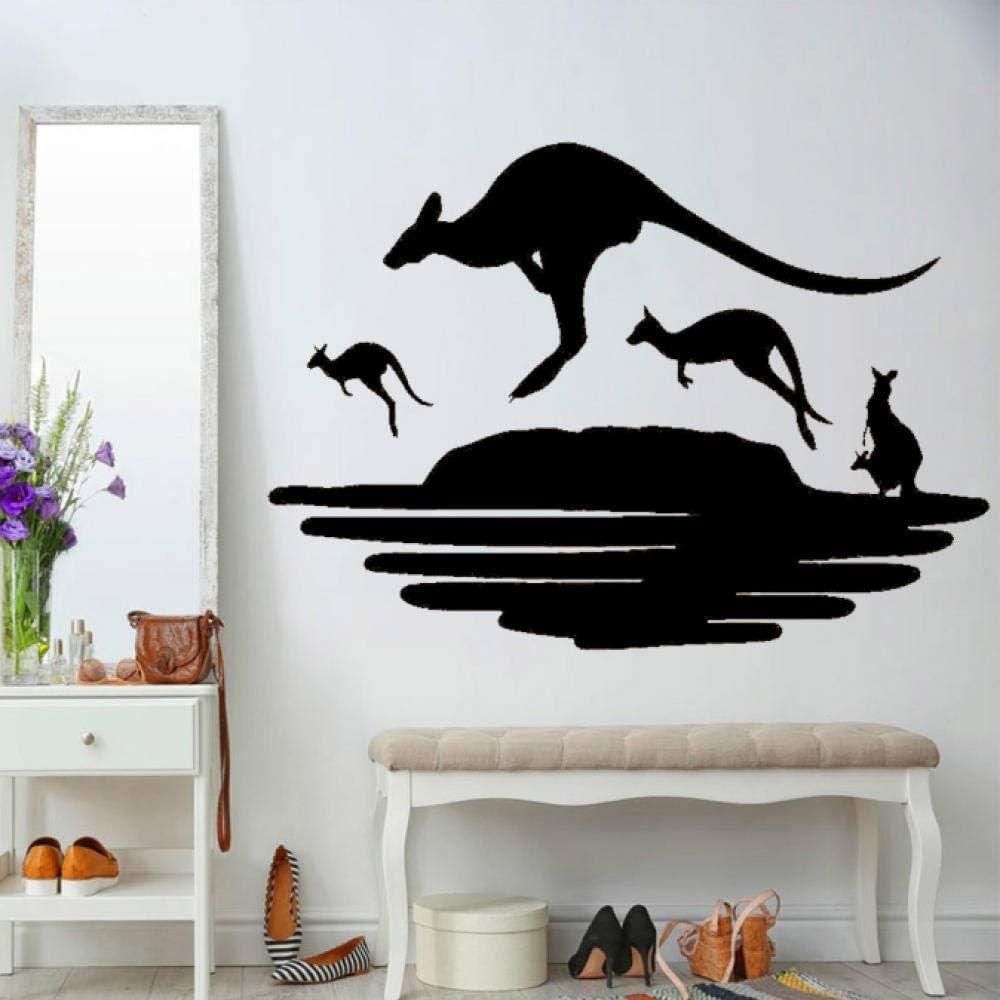 wwttoo Kangaroos Vinyl Wall Decal Animals Room Decor Wall