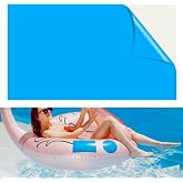 Extra Large Pool Liner Repair Patch, 2.79 x 4.1 Ft for Above Ground Pools | Self-Adhesive Waterproof TPU Material, Cut to Fit Pool Floats, Bounce Houses, and Other Compatible Inflatables