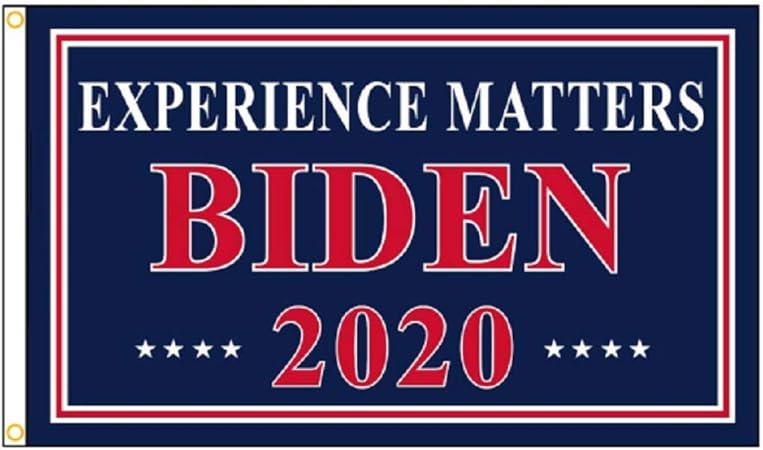 Amazon Com Joe Biden 2020 Experience Matters 3x5 Nylon Flag Garden Outdoor